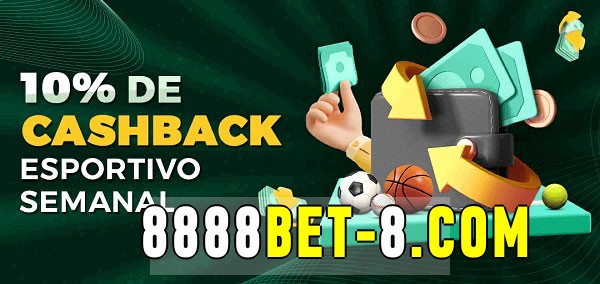 10% de bônus de cashback na 8888bet 